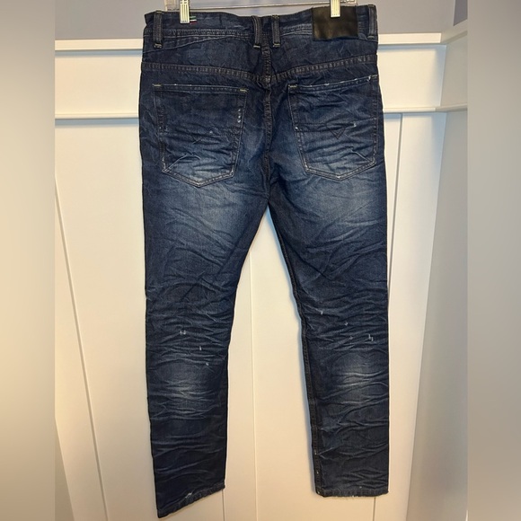 Diesel DNA "dirty new age" stacked slim distressed jeans - Picture 16 of 16
